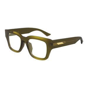 NWT Bottega Veneta BV1361o-009 50mm Green Eyeglasses